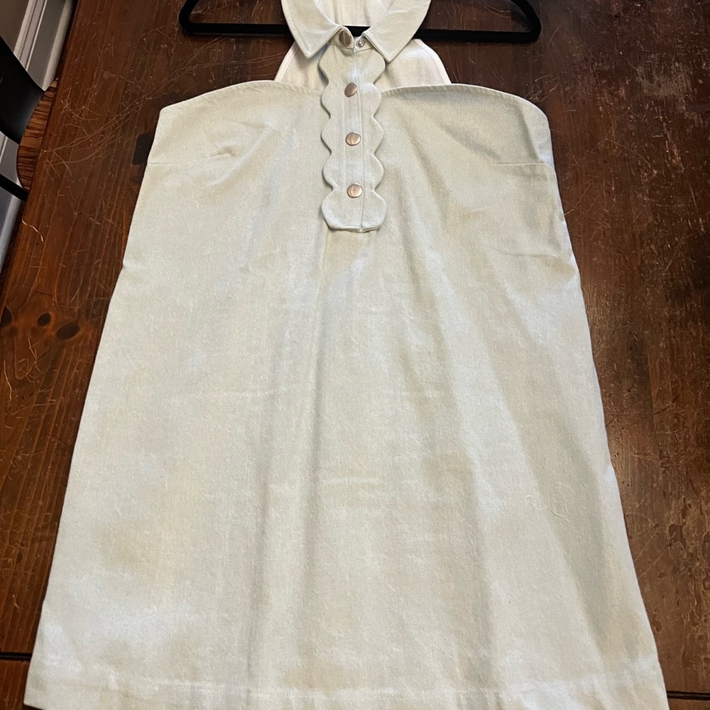 BCBG generation light blue denim dress